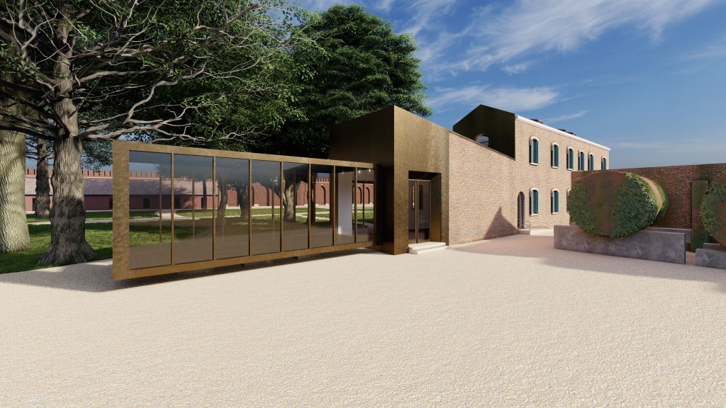 restauro e rifunzionalizzazione edifici storici biennale render1