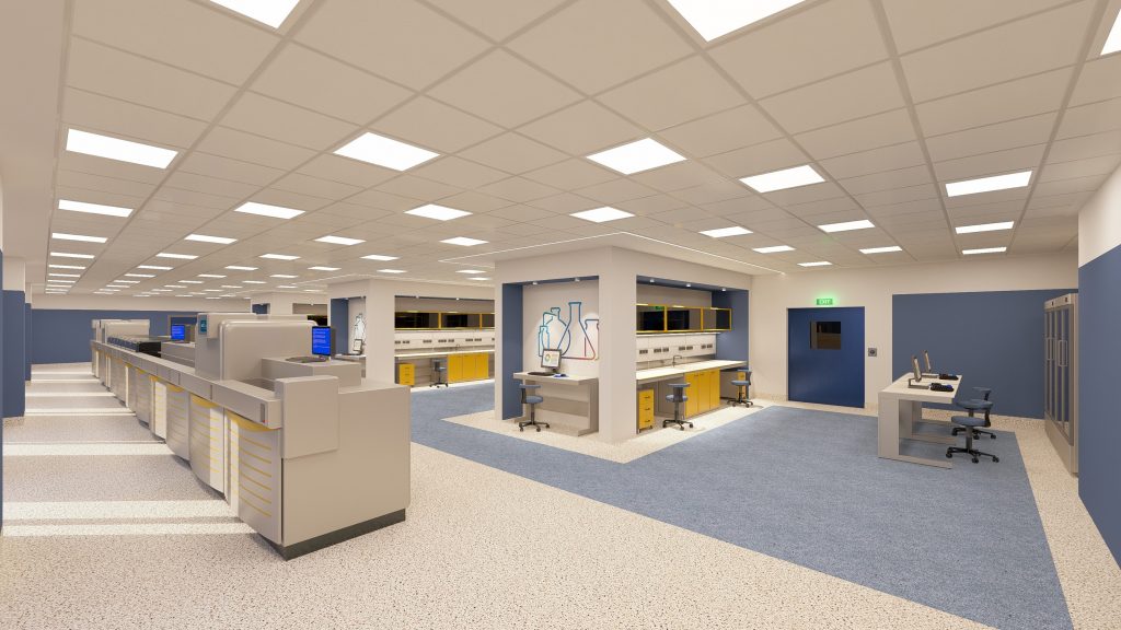 nuovo ospedale mater salutis laboratori